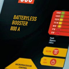 Booster esente da manutenzione e senza batteria per la batteria dell'auto