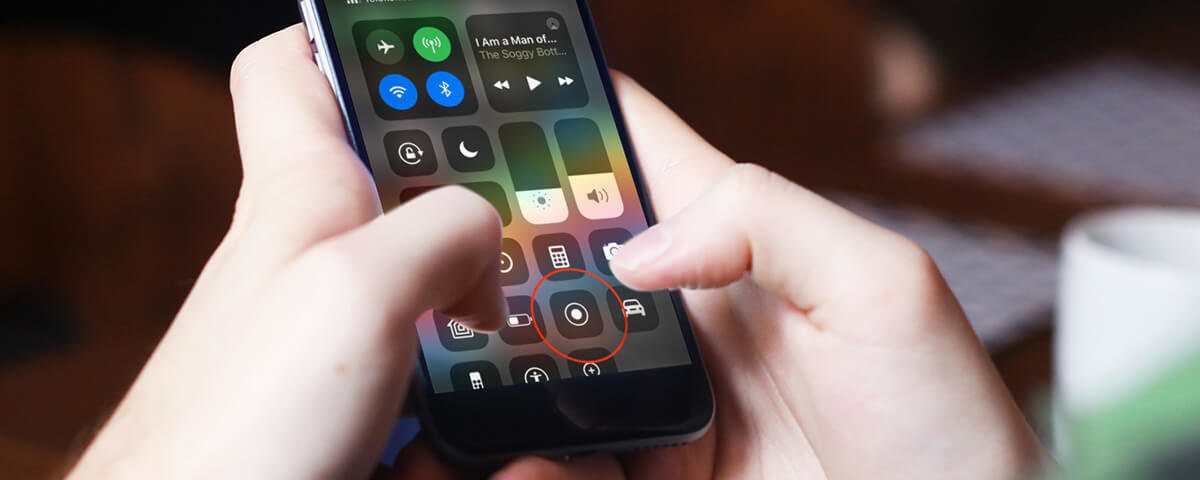 iPhone: no sound when recording a screen