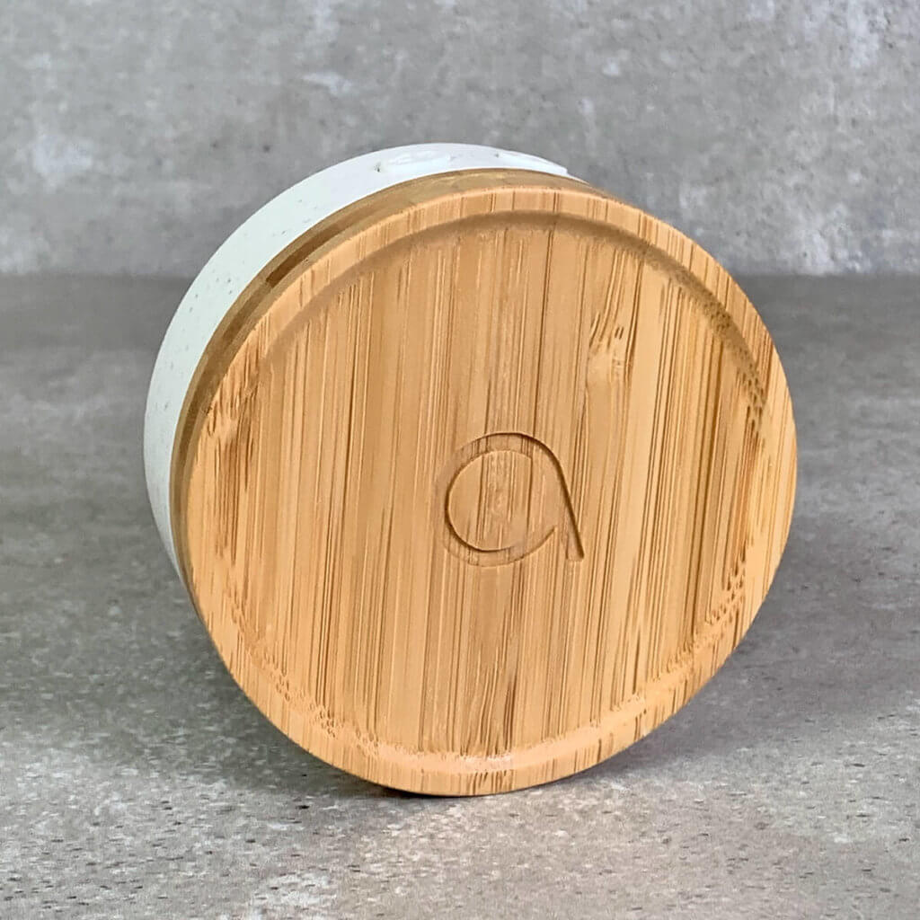 Foto del timbre inalámbrico de bambú Avidsen sin batería