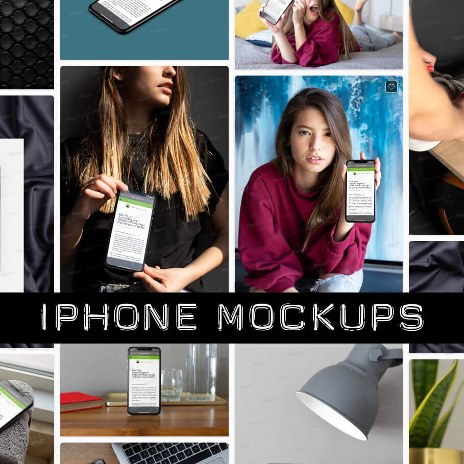 Download iPhone Mockups für App oder Website selbst erstellen