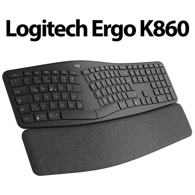 logitech ergo k860 mac setup
