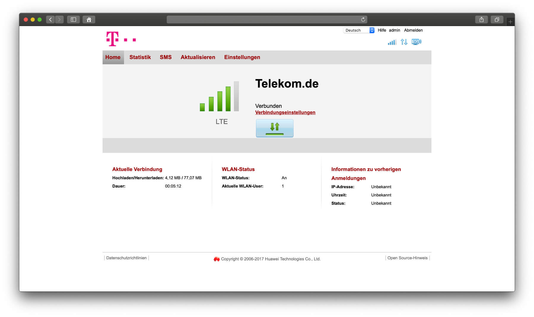 Telekom Speedbox LTE IV Setting up a cellular router »Sir Apfelot