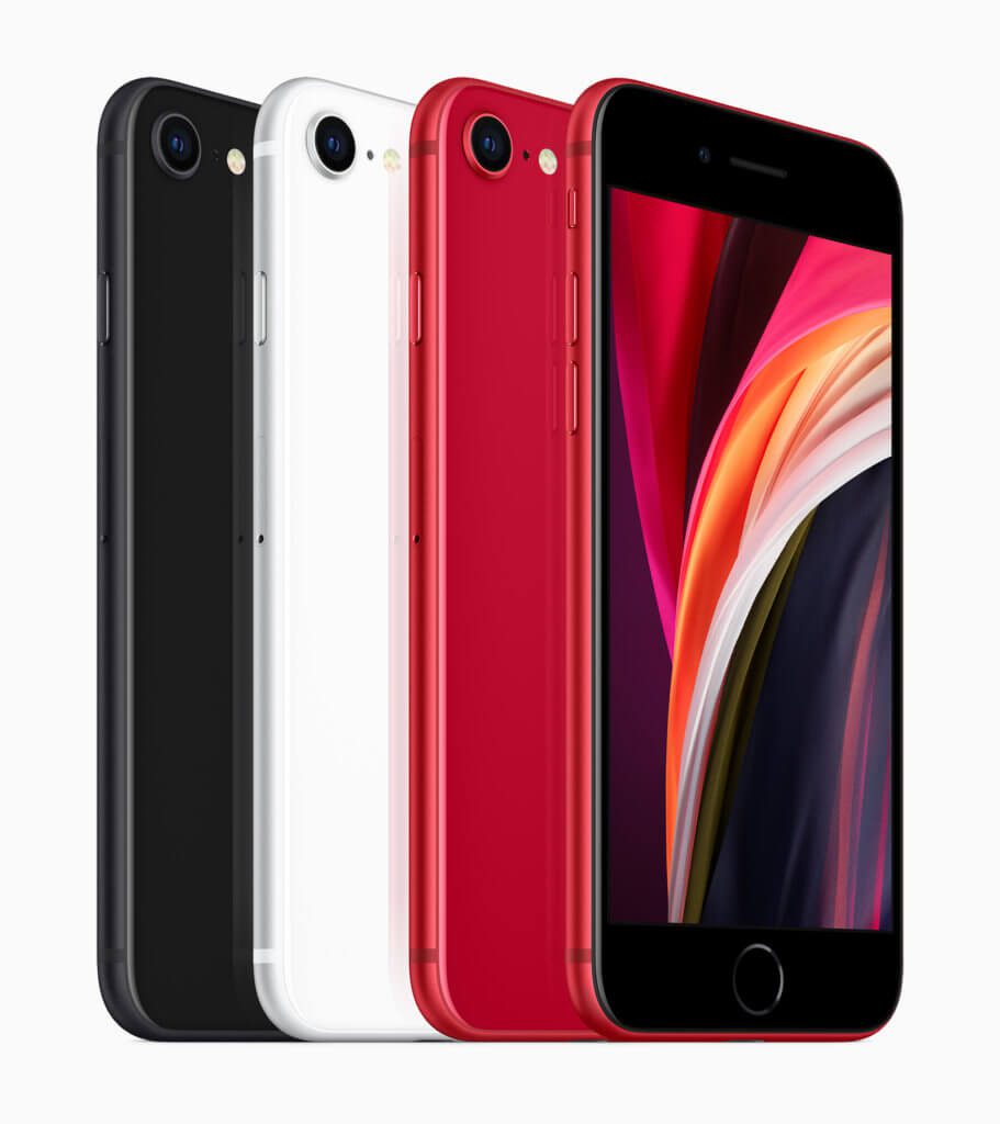 Das "iPhone SE 2" ist in drei Farben erhältlich. Mit seinen kompakten Maßen, dem 4,7-Zoll-Display und kleinem Preis löst es das iPhone SE (2016) und iPhone 8 (2017) ab.