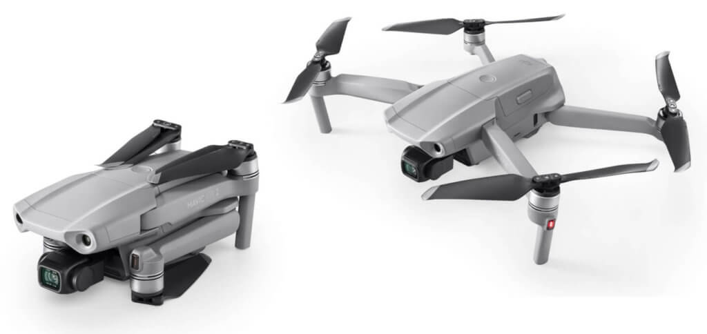 Here you can see the DJI Mavic Air 2 folded and unfolded. Below you will find the comparison to the predecessor as well as information about the DJI Mavic Mini.