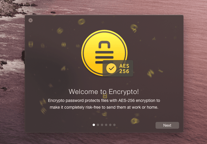 opening an encrypto file opening an encrypto file