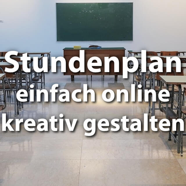 Stundenplan Online Erstellen Canva Als App Alternative Sir Apfelot