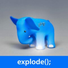 PHP Befehl explode()