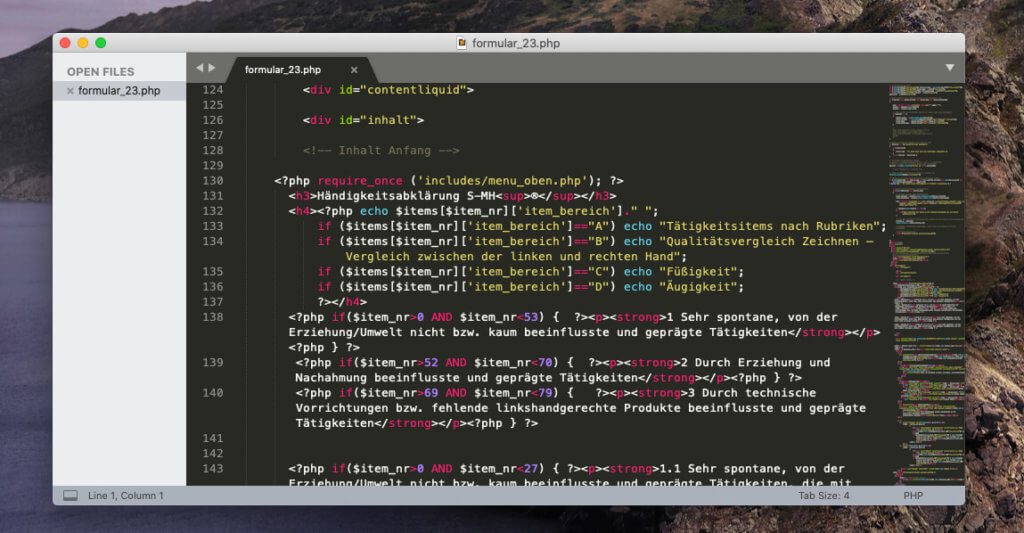 text editor for html mac