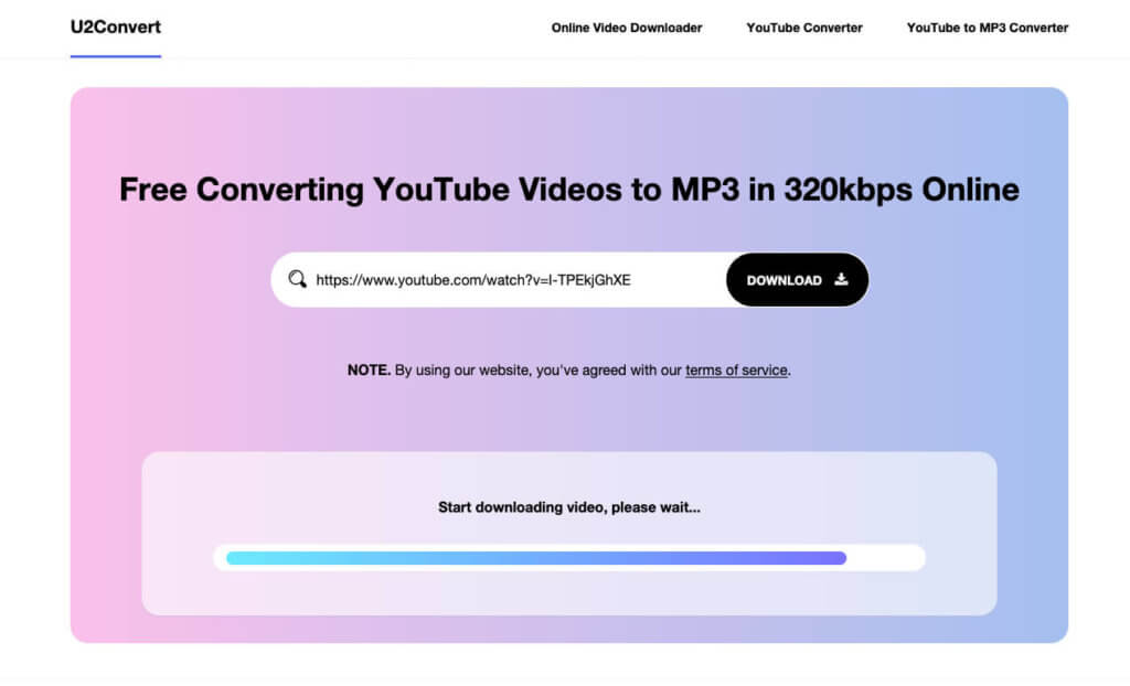 Auf der Webseite U2Convert lassen sich YouTube Videos ohne nervige Werbung und ohne die Angabe einer Mail-Adresse in MP3 Dateien konvertieren.