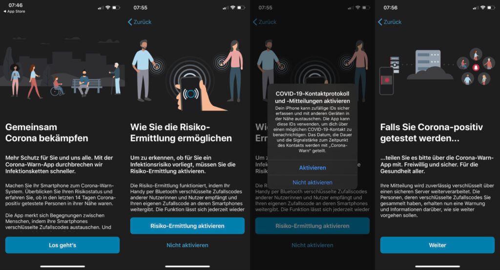 Corona App Screenshot / Corona-Warn-App: Update bringt länderübergreifende Risiko ... : Free for commercial use no attribution required high quality images.