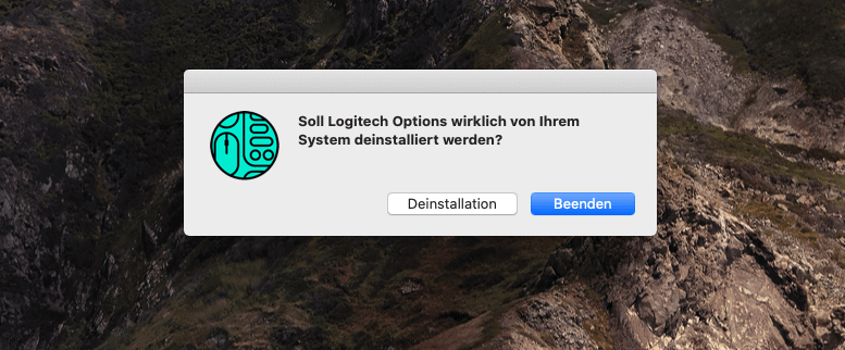 Das Deinstallieren von Software hilft oft bei der Problemlösung, aber wo ist das Tool für die Logitech Software zu finden?