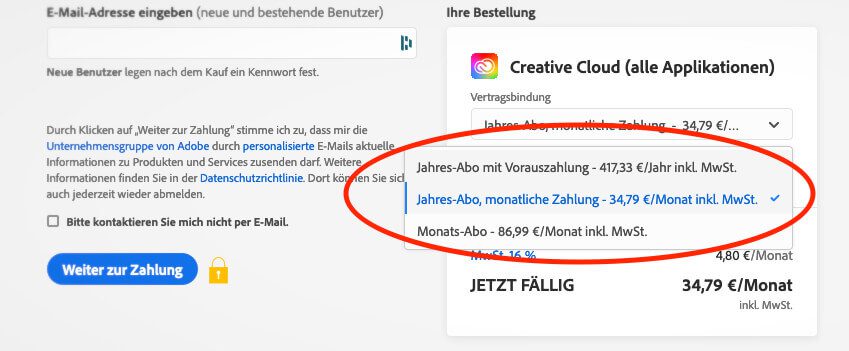 The 40% offer can also be paid directly for 1 year, but you only save 15 cents. Not a serious incentive, I think.