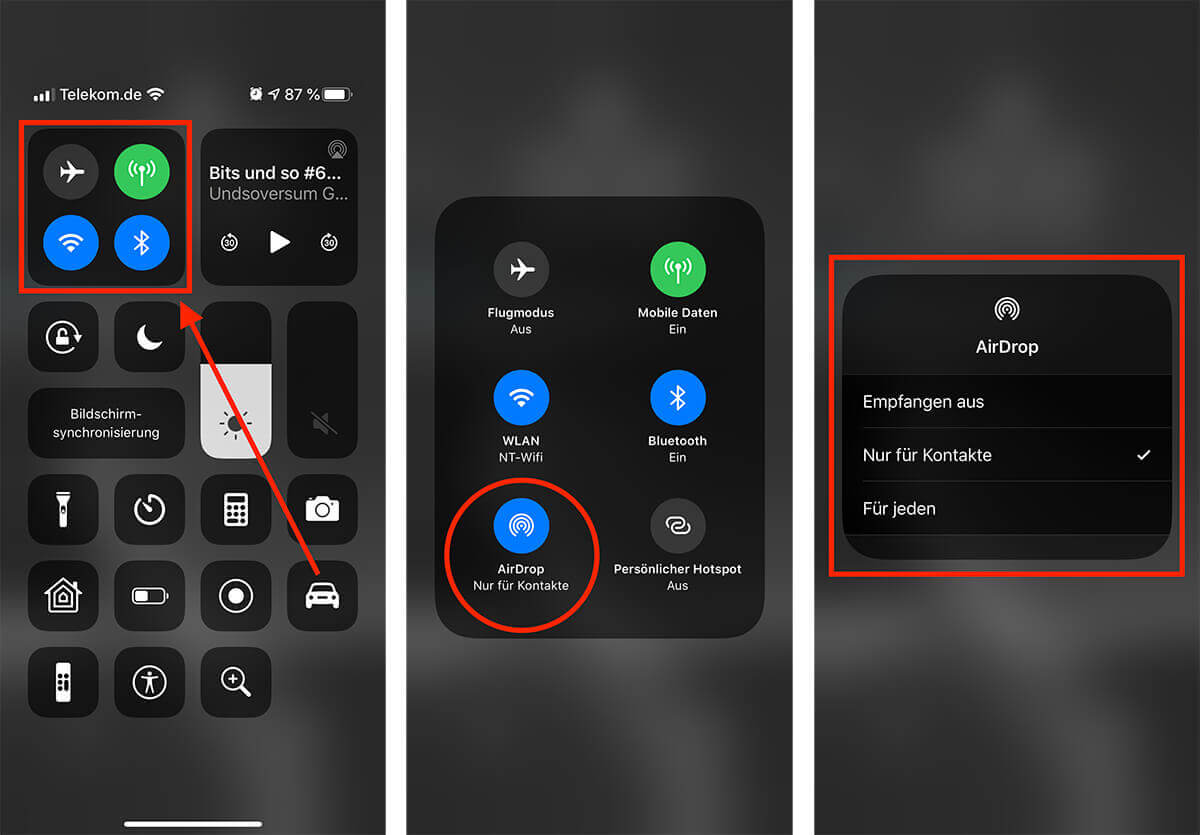 Was ist Apple AirDrop und wie benutze ich es? » Sir Apfelot