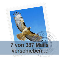 Verschieben von Mails am Mac