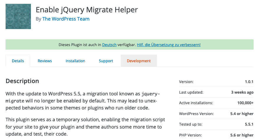 Wenn speziell nach dem Update auf WP 5.5 Probkeme aufgetaucht sind, kann man dem Plugin "Enable jQuery Migrate Helper" durchaus mal eine Chance geben.