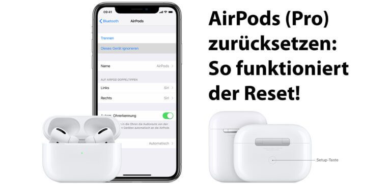 Reset AirPods Pro - How the reset works »Sir Apfelot