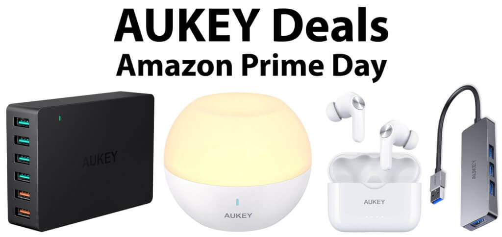 Auch AUKEY bietet zum Amazon Prime Day 2020 verschiedene Produkte günstiger an. Hier findet ihr eine Übersicht mit den Rabatten für heute und morgen.