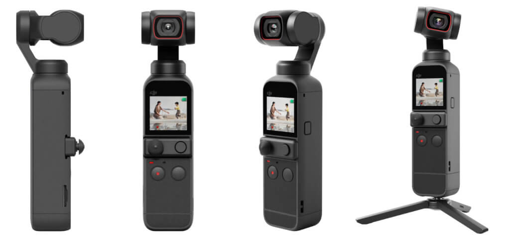 La fotocamera DJI Pocket 2 con video 4K, foto ad alta risoluzione e stabilizzazione a 3 assi tramite il gimbal integrato. Qui puoi trovare i dati tecnici e il confronto di DJI Pocket 2 (2020) e DJI Osmo Pocket (2018).