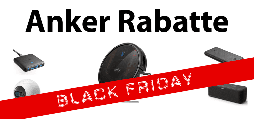 Anker bietet zum Black Friday Event direkt einen ganzen Schwung mit sehr interessanten Angeboten an.