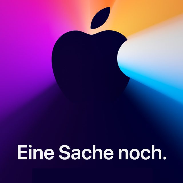 Eine Sache Noch Apple Kundigt Event Fur 10 11 2020 An Sir Apfelot