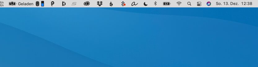 Die Menüleiste wird zum Beispiel wieder einfarbig grau mit klar erkennbarer Schrift und passenden Icons.