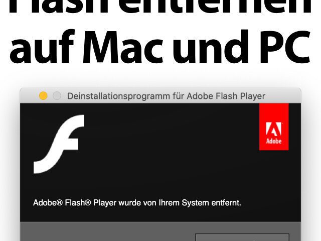 adobe uninstall flash player for mac os