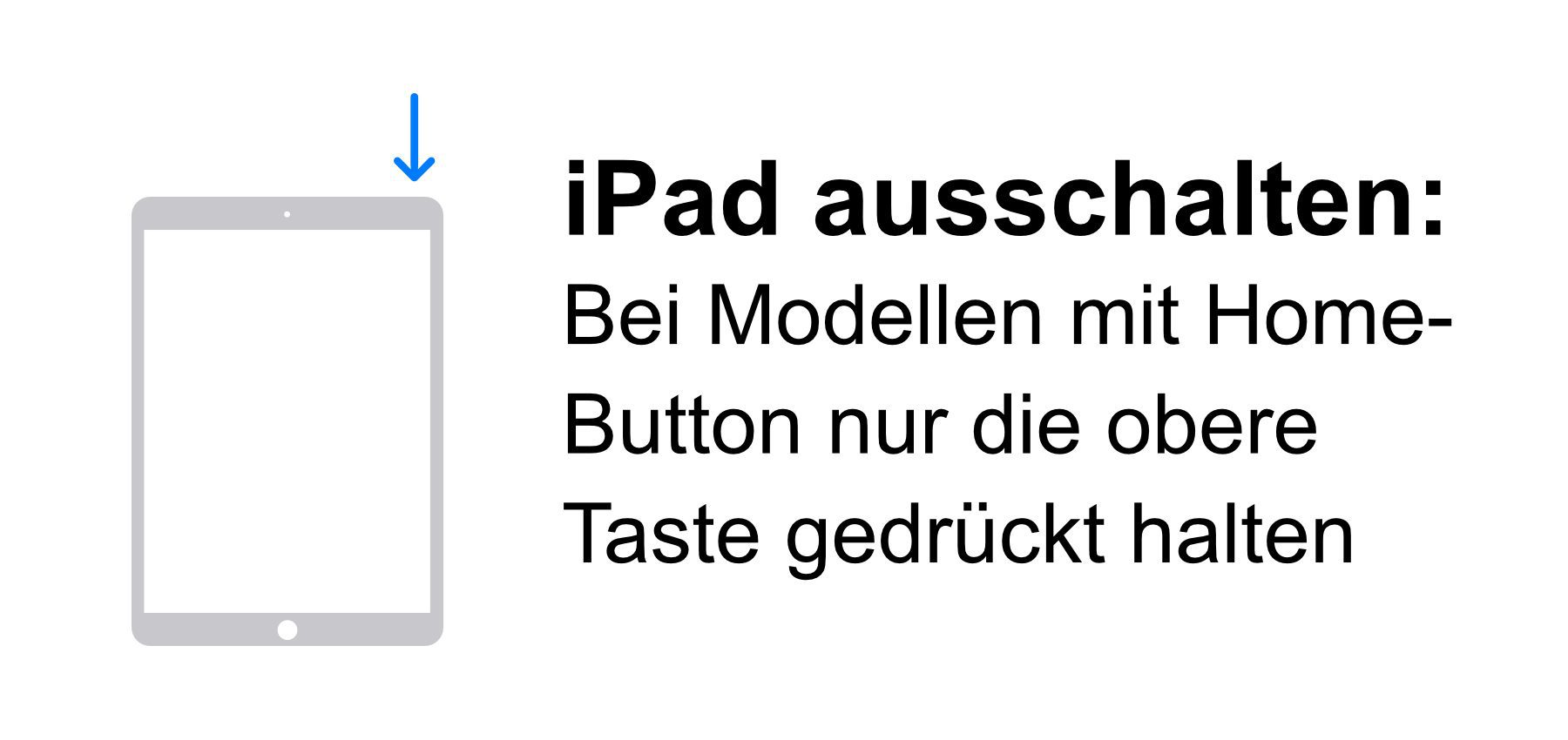 Anleitung Apple Ipad Ausschalten Und Neustarten Sir Apfelot