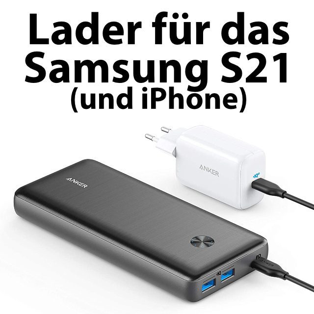 ladegerät für samsung s21