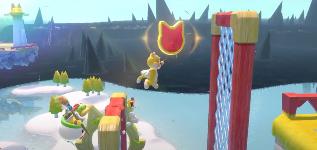 In Super Mario 3D World + Bowser's Fury auf der Nintendo Switch gibt es ein Wiedersehen mit Katzen-Mario, den ihr auch als amiibo kaufen könnt.