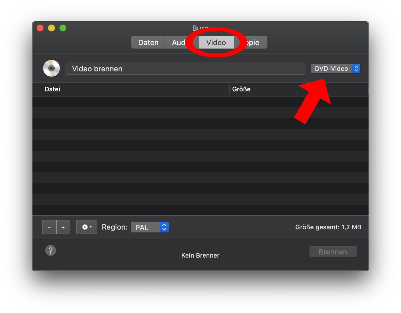 Burn Burn CDs and DVDs with the Mac under macOS »Sir Apfelot