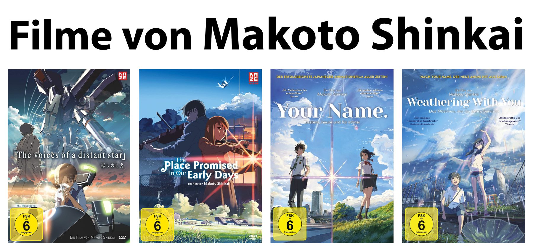 Films by Makoto Shinkai - Pick of the Week (KW 8) »Sir Apfelot