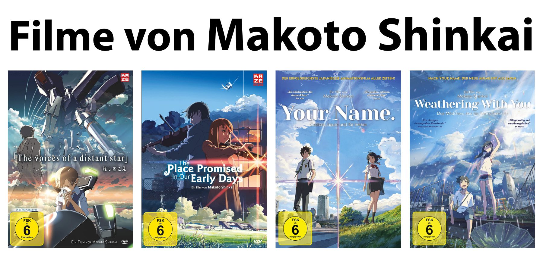 Films by Makoto Shinkai - Pick of the Week (KW 8) »Sir Apfelot Films by Makoto Shinkai - Pick of the Week (KW 8) »Sir Apfelot