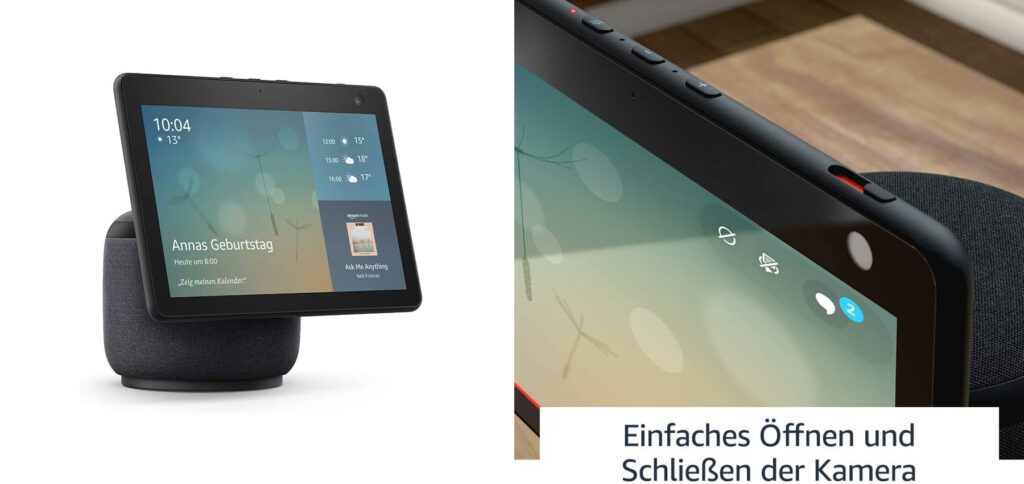 Hier findet ihr technische Daten des Amazon Echo Show 10 (3. Gen) sowie Bilder, den Preis, den Link zur Produktseite und mehr.