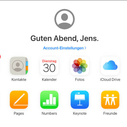 Recuperar datos de iCloud