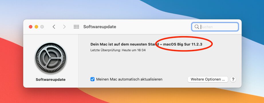 Bei mir lief nach dem macOS Update auf 11.2.3 alles normal weiter – es gibt also keinen Grund hier zu zögern.