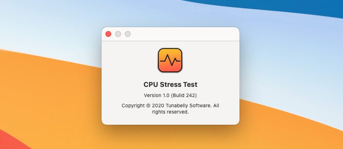 Kostenlos und anstrengend für den Mac: Die App CPU Stress Test von Tunabelly Software.