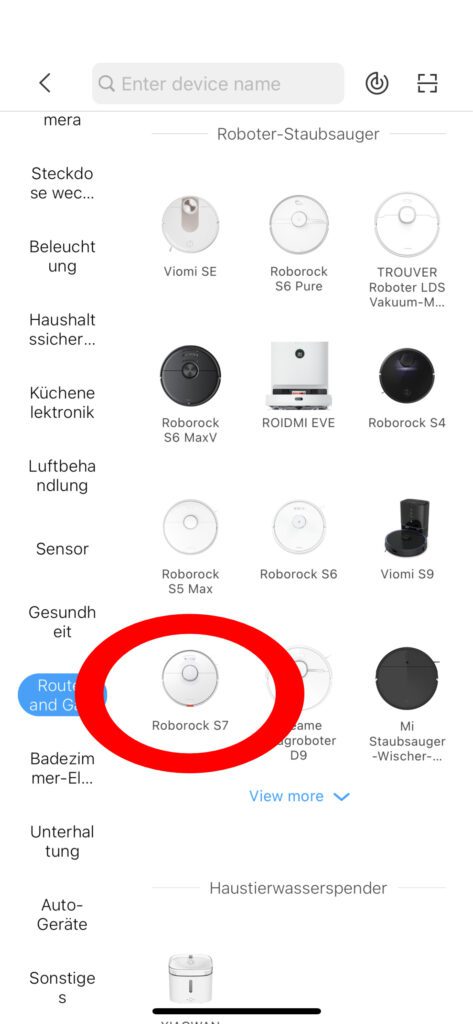 Neben Alexa und Siri könnt ihr zur smarten Steuerung sowie zur Überwachung des Roborock S7 Staubsauger-Roboters auch die Xiaomi Home App nutzen.
