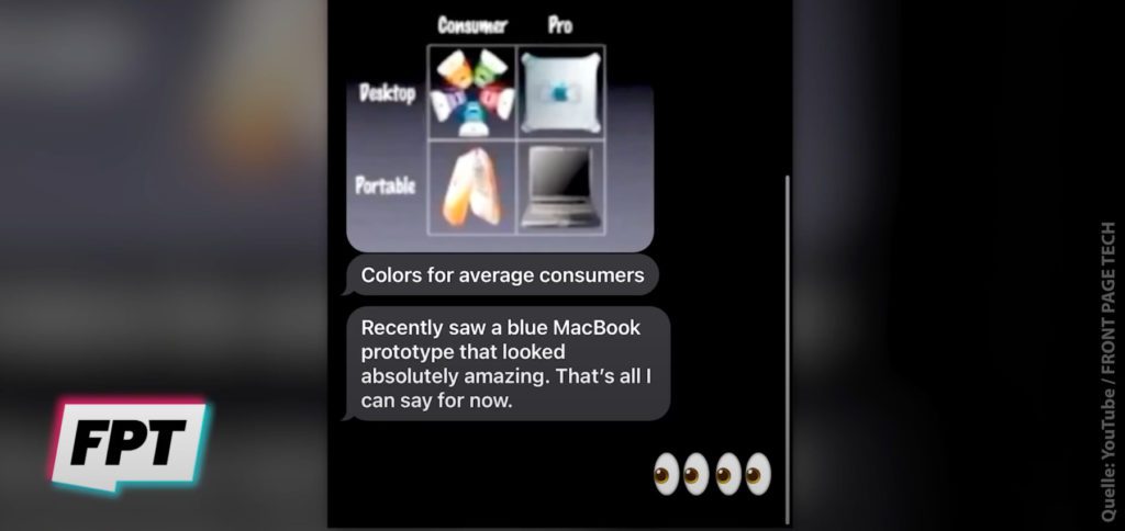 Laut Jon Prosser bzw. seiner Quelle soll das kommende MacBook Air in verschiedenen Farben auf den Markt kommen, ähnlich wie der im April 2021 vorgestellte iMac. 