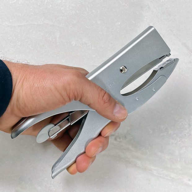 Leitz stapler made of metal