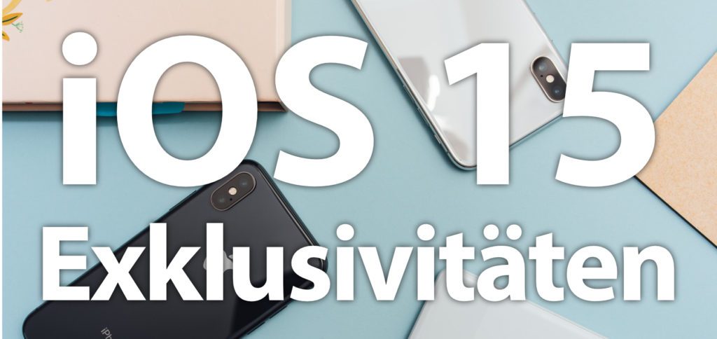 Here you will find the functions in iOS 15 for which an iPhone XR, XS or newer is required. Because some features require an A12 Bionic Chip. There are also iOS 15 differences in the iPhone 6s, 7 and 8.