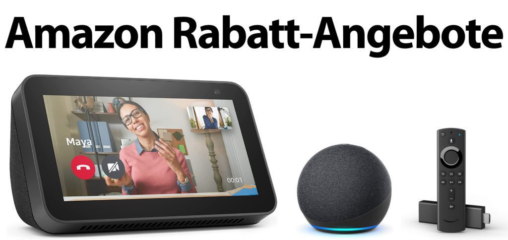 Heute bekommt ihr bei Amazon bis zu 50% Rabatt auf hauseigene Geräte aus dem Fire TV- und Echo-Sortiment. Einigen Quellen nach sollen auch Kindle-Geräte billiger werden. 