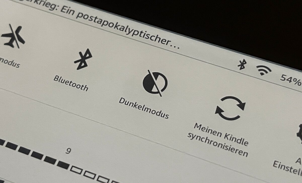 Dark Mode im Kindle Paperwhite aktivieren Pick der KW31