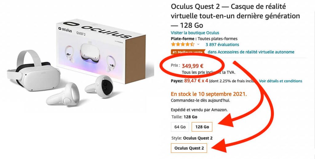 Die Oculus Quest 2 kann man in Deutschland kaufen – über Amazon Frankreich – und sie funktioniert auch tadellos mit deutschen Facebook Accounts.