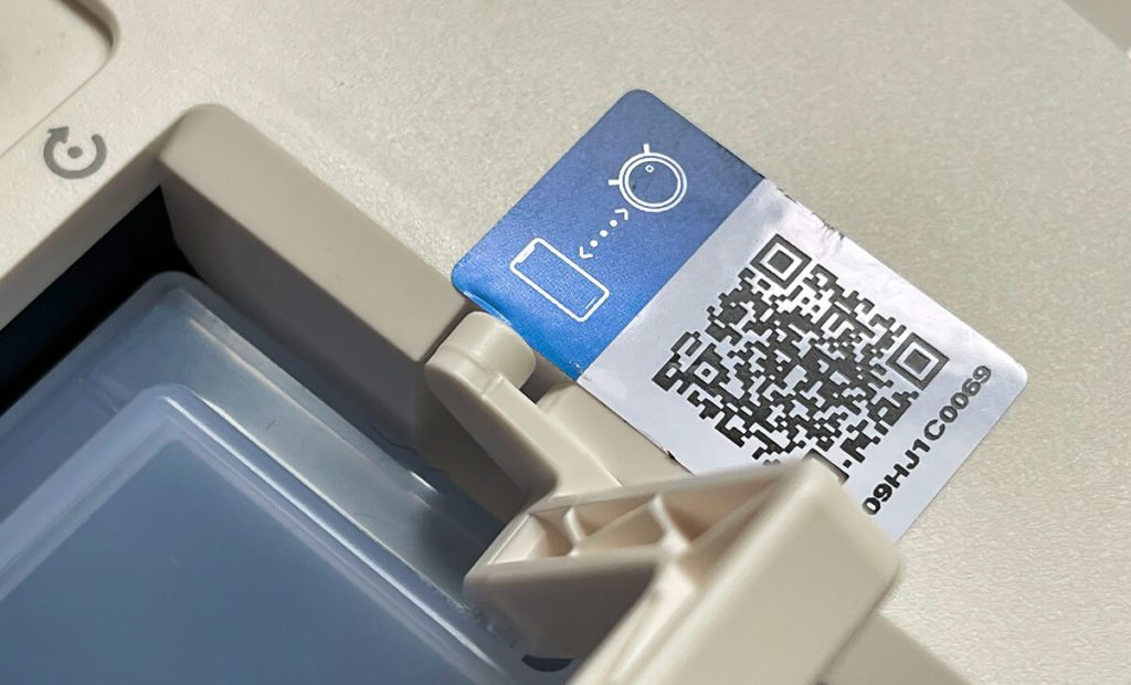 Scan the Yeedi app QR code
