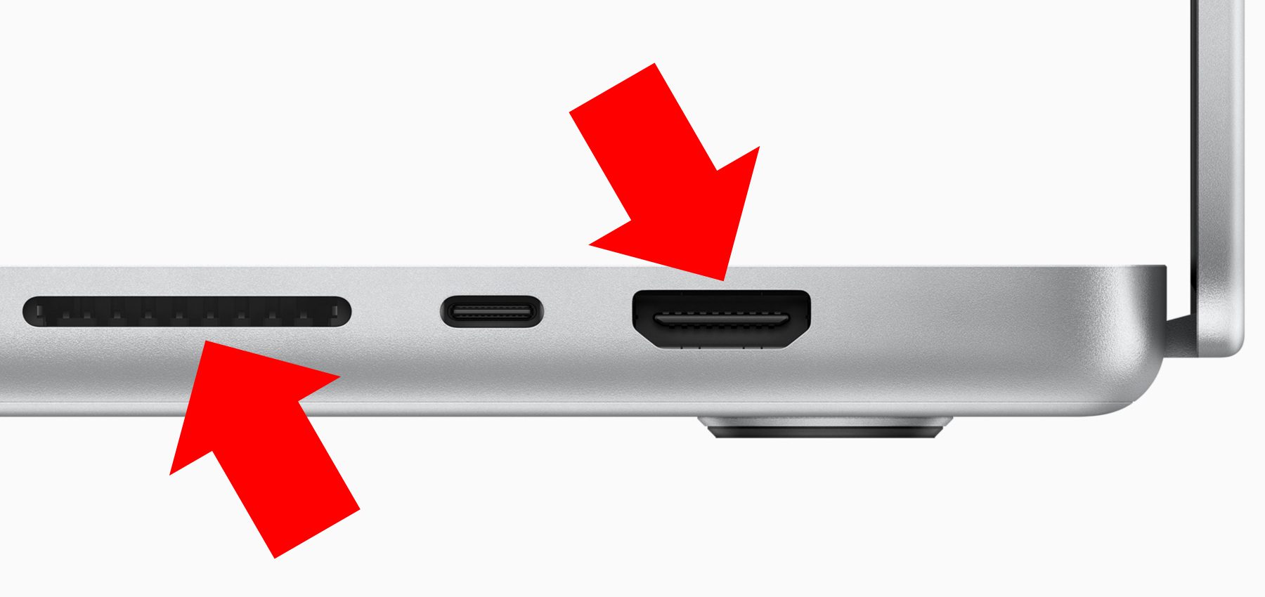 Hurtig system bekymre MacBook Pro 2021 - Details on SD slot and HDMI connection »Sir Apfelot