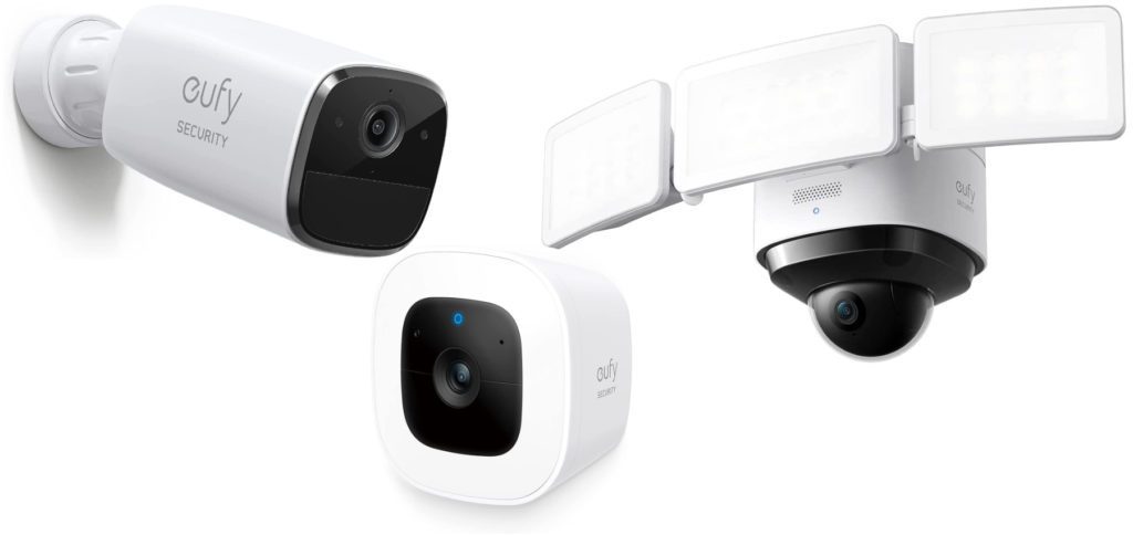 La marca de hogar inteligente eufy ofrece varias cámaras de seguridad y vigilancia con y sin luz. La Floodlight Cam 2 Pro, que tiene una alarma con un volumen de 100 decibelios bajo la manga, es especialmente adecuada para el otoño y el invierno.