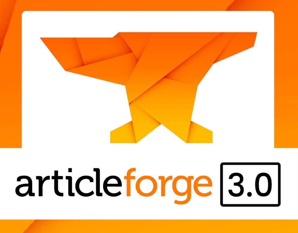 Article Forge in the test