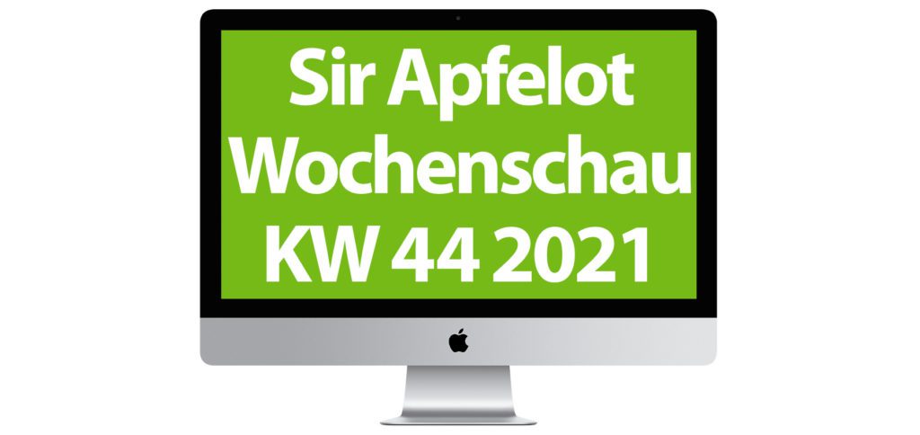 In the Sir Apfelot Wochenschau for calendar week 44 of 2021 you will find the following: Instagram posts possible via website, digitization and autonomous weapons, iPhone 13 repairs and MacBook chips, Web Summit and more.