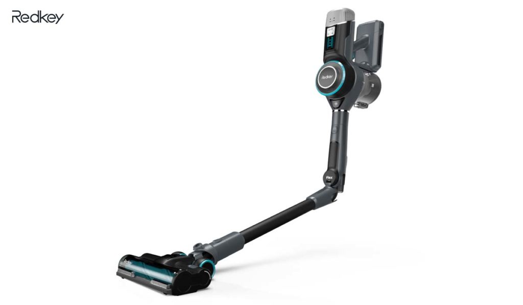 The Redkey F10 is the handheld vacuum cleaner with the kink - practical if you want to vacuum under the sofa again (Photo: Redkey).