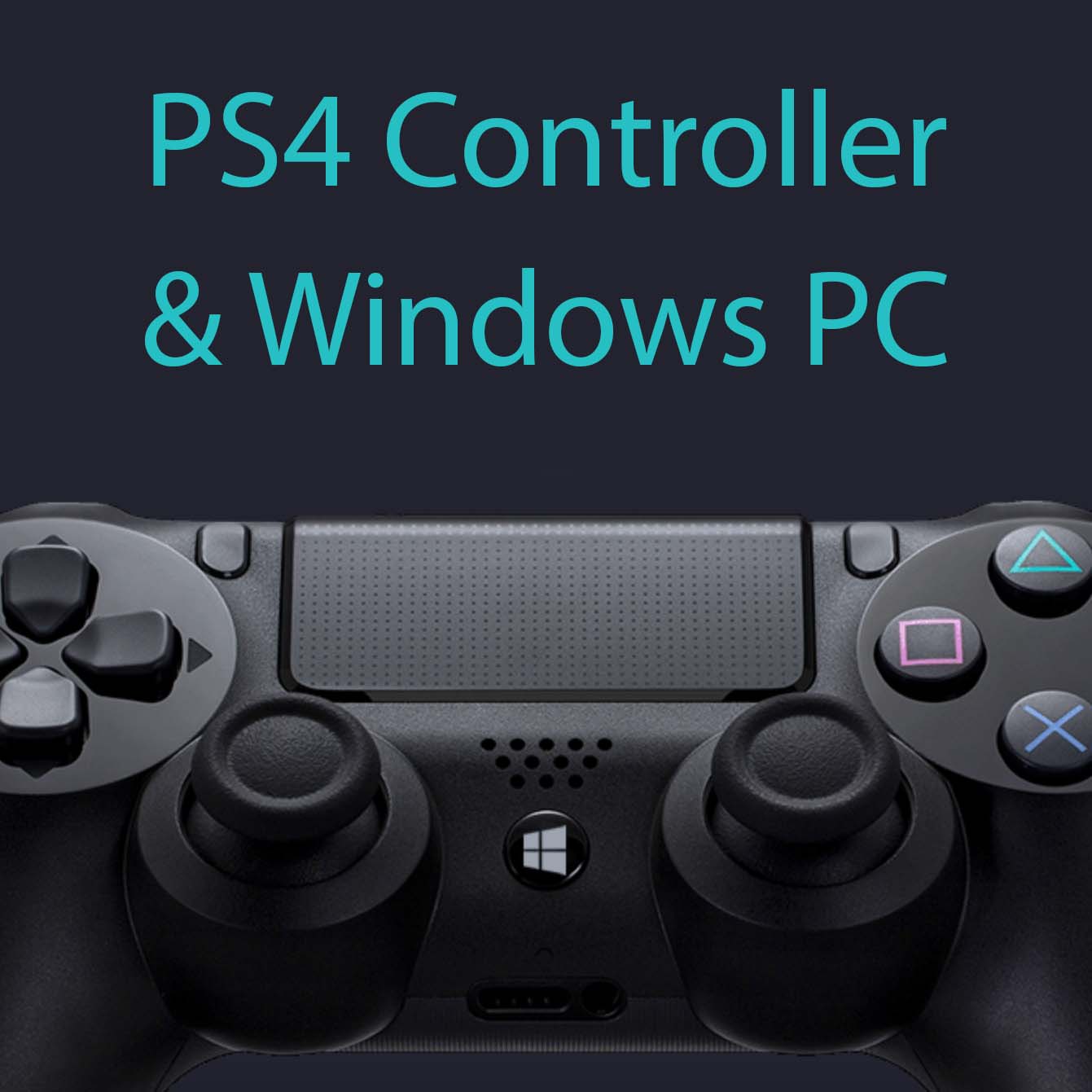 Connect PS4 controller PC 2 ways and tip